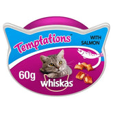 WHISKAS TEMPTATION SALMON 60GM
